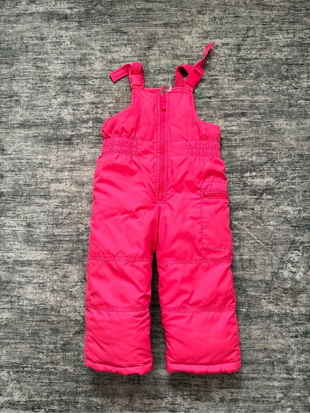 Carter's Pink Snow Bib Overalls Girls 3T Like New